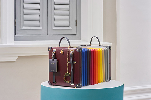 A hand-crafted luggage with delightful expandability that always has space for artefacts picked up along the journey
