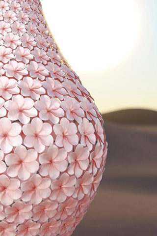 An impossible living & digital NFT artefact