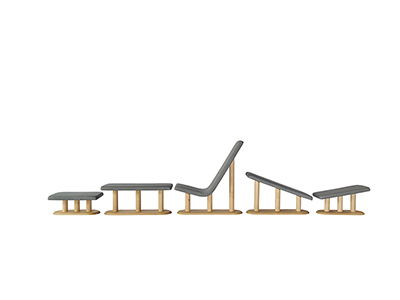 An essential reconfigurable seating system