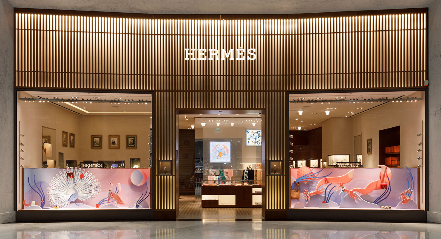 hermes window display