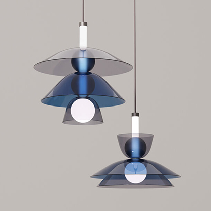 Pendant lights family with refined elegance and lightness